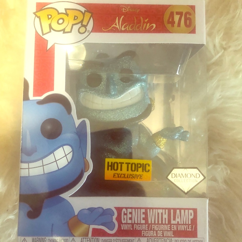 Diamond edition genie funko pop